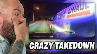 When Police PIT Maneuver a $60,000 U-Haul REACTION | OFFICE BLOKES REACT!!