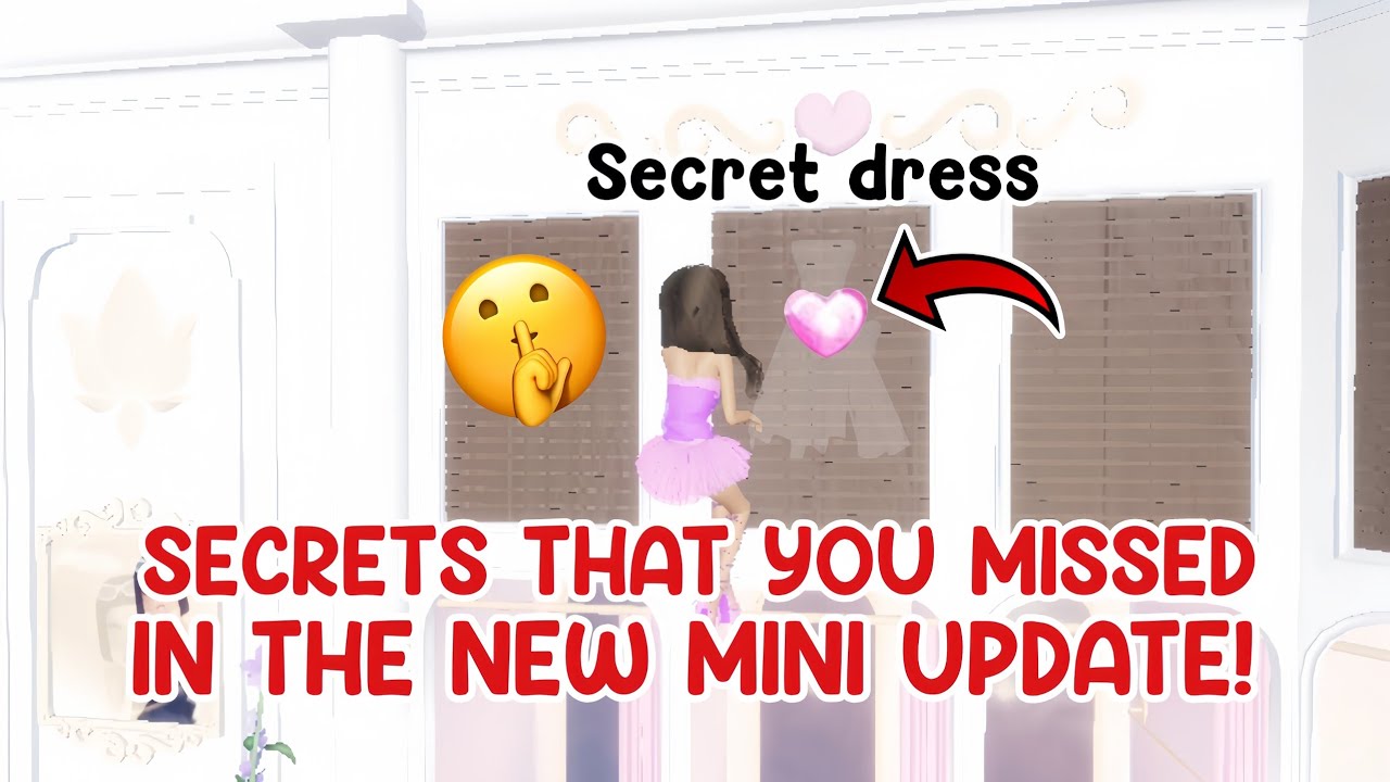 *SECRETS* THAT YOU MISSED IN THE NEW DRESS TO IMPRESS UPDATE! ALL *NEW ...