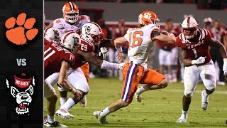 Clemson vs. NC State Football Highlights (2019-20)