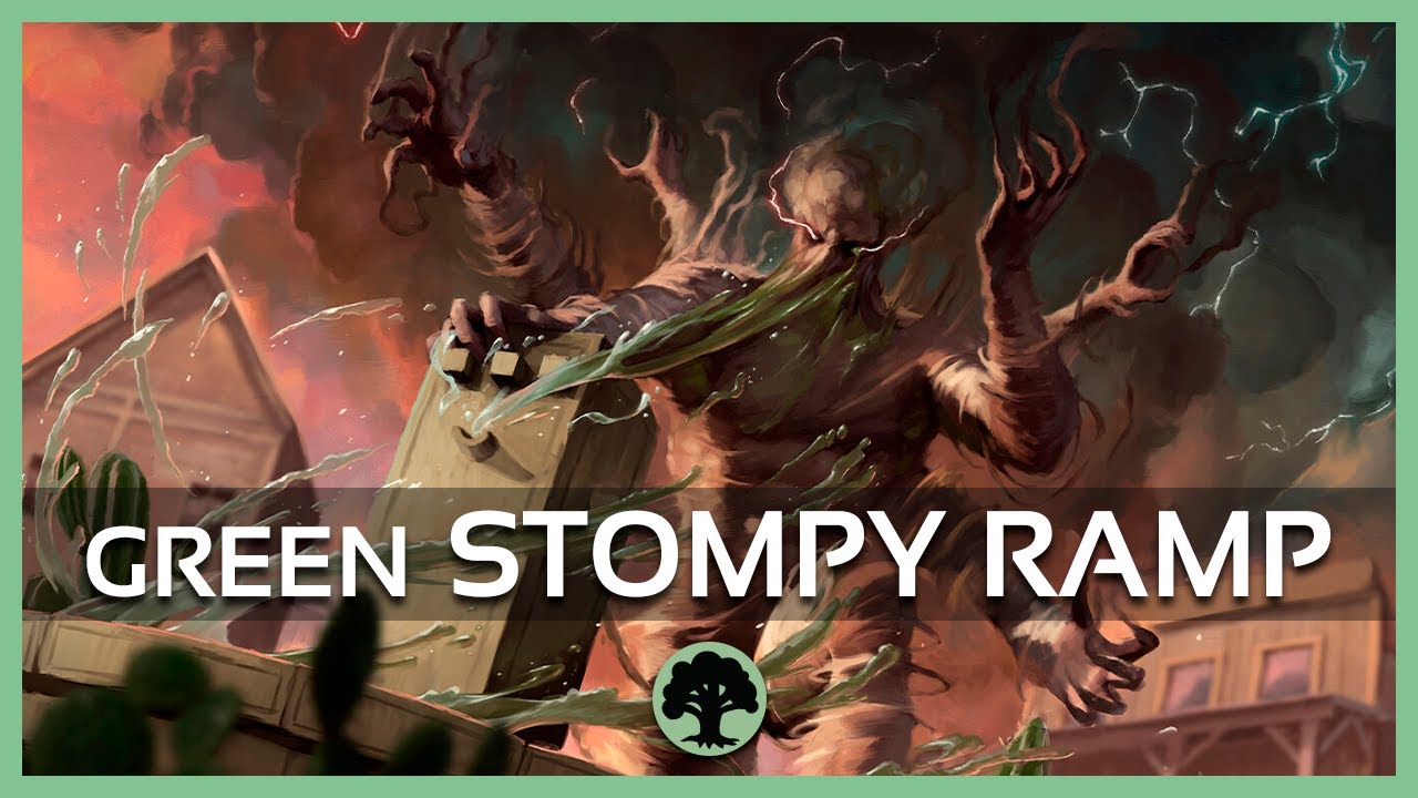 Mono Green Stompy Ramp 💚 | Standard MTG Arena | Bo1 | Through the Omenpaths | Enter Sandman!