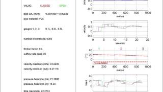 Interactive Tool for Water Hammer 6
