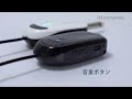 Alvoxcon ワイヤレスマイク ヘッドセット ピンマイク ワイヤレス UHF クリップマイク 無線マイク 動画撮影  録音 拡声器 カメラ スマホ 軽量 高音質 日本語取扱説明書付き 送信機