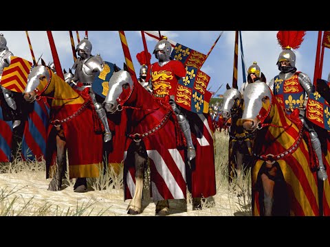 Αγγλία vs Γαλλία | Επική 10k κινηματογραφική μάχη Total War - Attila Medieval 1212 μ.Χ