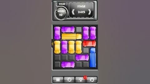 Stage 2415 - Unblock Car - 3 Stars Guide - Hard Level - Android App