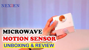 Microwave motion sensor how it works l microwave sensor reviews and unboxing