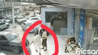 تفاصيل فيديو | لحظة إطلاق النار وقتل الطفلة حنين البكري وإصابة شقيقتها في عدن.