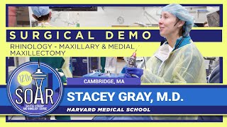 Surgical Demo: Maxillary & Medial Maxillectomy - Stacey Gray, M.D.