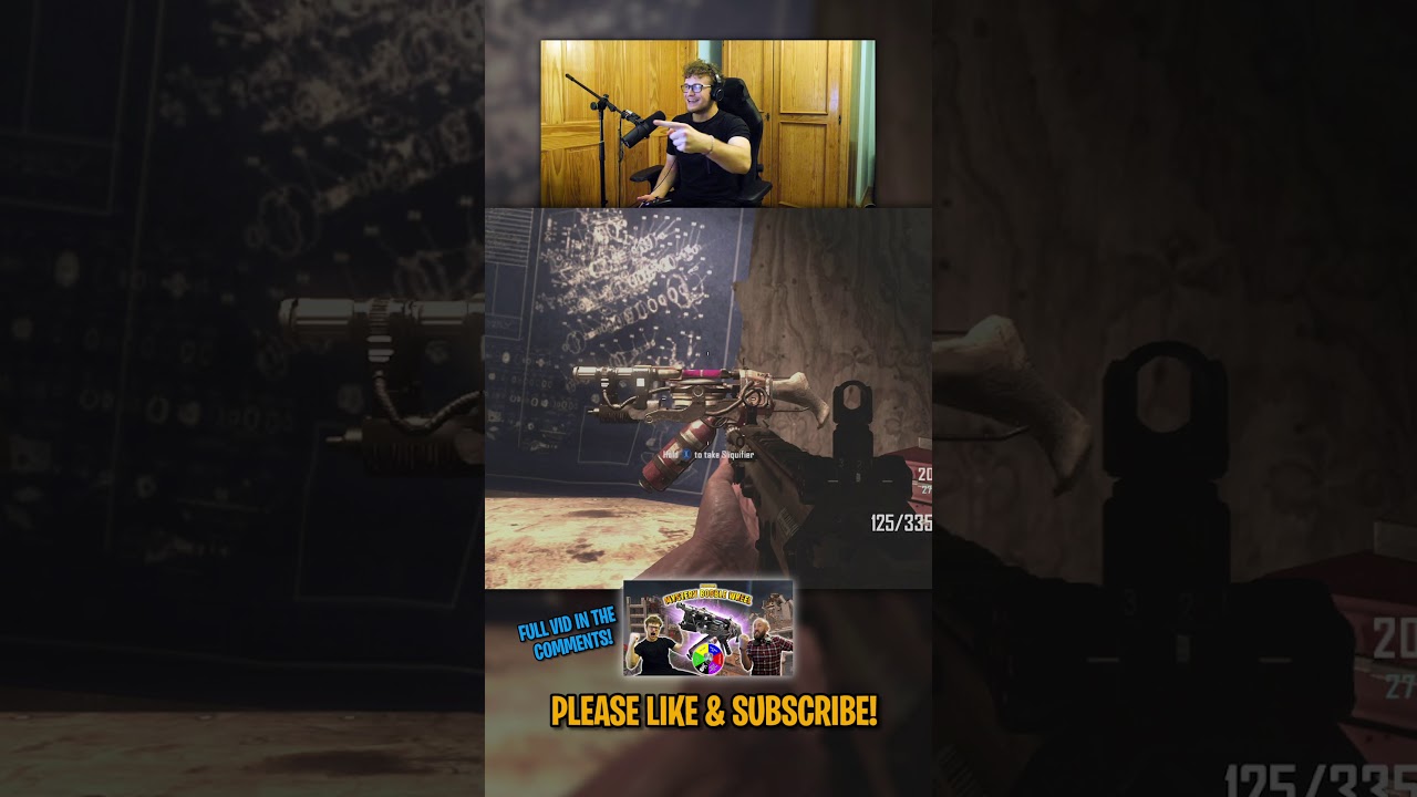 THE SLIQUIFIER - DIE RISE!! (BO2 Zombies) 