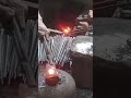 Hand Forged Nail Head Making | Blacksmith Hitting Iron 🔨 | Satisfying Metal Work