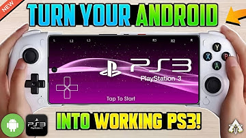 Turn Any Android Phone Into a WORKING PS3! Play PS3 Games On Android (Emulator)