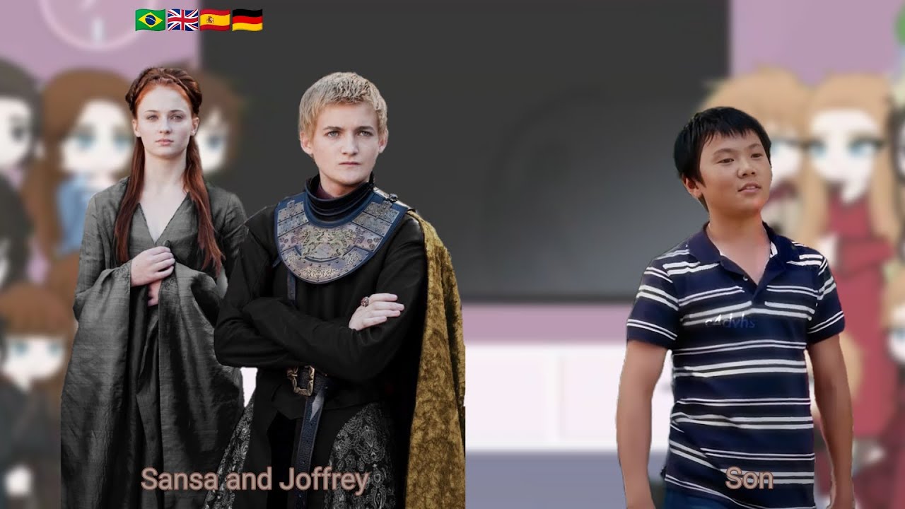 °•Stark's and Baratheon's react to Sansa and Joffrey's son |Sansa×Joffrey|Cheng Luwei|GOT × KK|•°