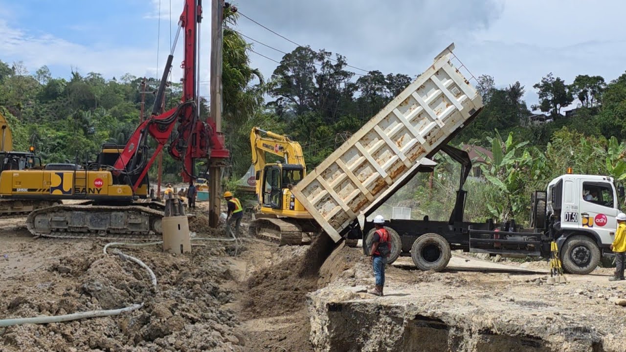 Penimbunan Jurang Jalur Batu Jomba Hampir Selesai