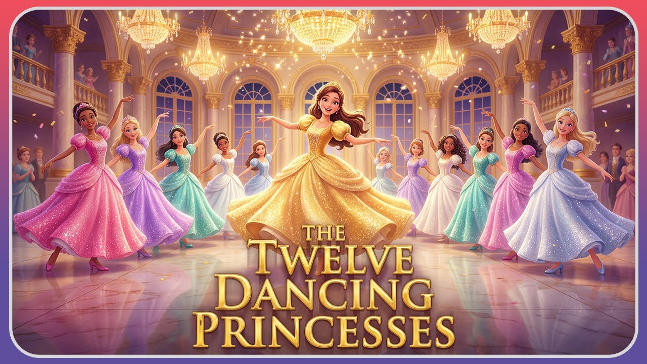 The 12 Dancing Princesses - A Magical Retelling of Secrets, Courage, Enchantment | Full 3D Animation