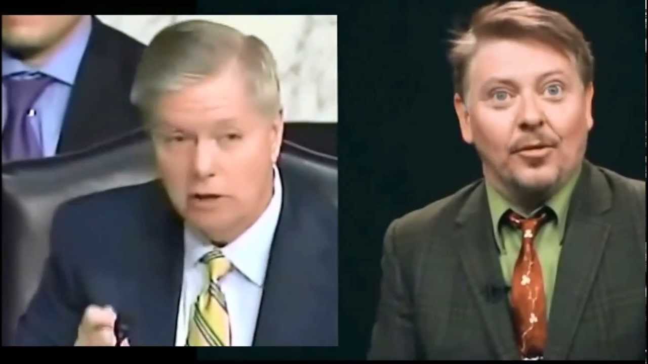 Dave Foley is Lindsey Graham.