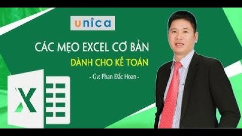 Đặt font chữ mặc định trong excel - Các mẹo Excel cơ bản dành cho kế toán | Khóa học online unica