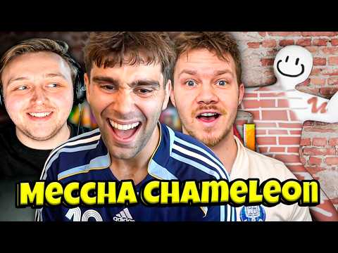 Vi Spillede Meccha Chameleon For Første Gang! Ft. JK, Kraus, KLB, og Keglekongen!