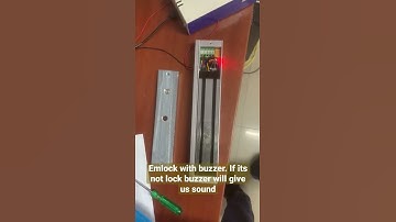 Emlock with buzzer