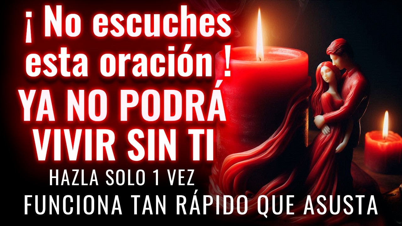 Invoca su nombre con esta técnica y no dormirá pensando en ti - Oración DOMINAR DESESPERO EFICAZ