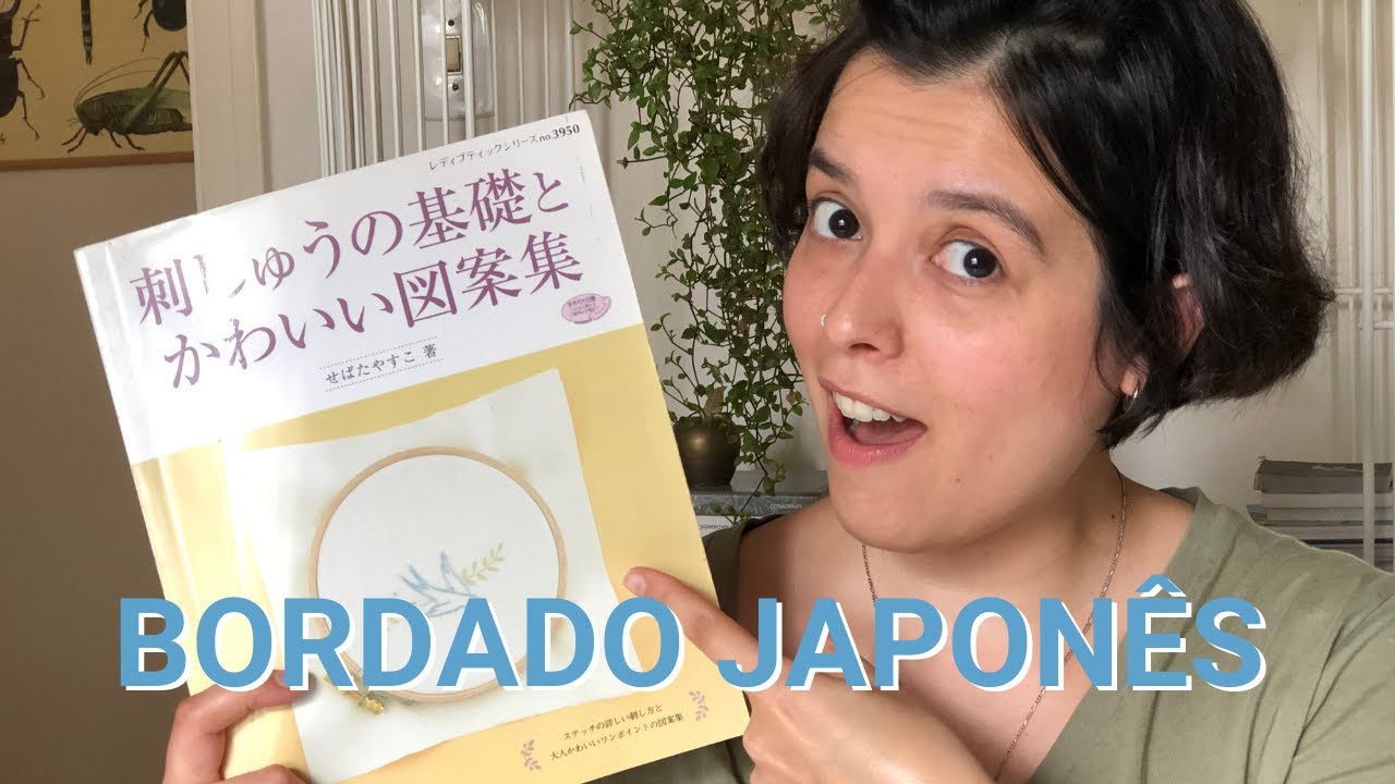 BORDADO JAPONÊS livro de Yasuko Sebata