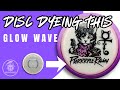 Purple Rain Prince themed disc dye on an MVP Wave