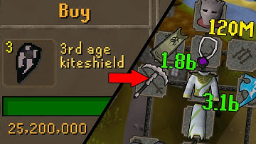 I Started with Only 1GP... Now Were Flipping 3rd Age! P2P Flipping to Max Set #4 [OSRS]