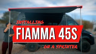 Upgrade Your Sprinter: Fiamma 45s Awning Installation Guide