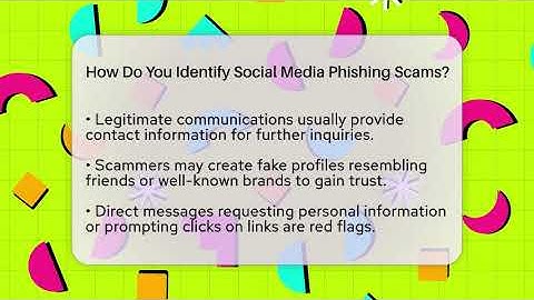 How Do You Identify Social Media Phishing Scams? - Everyday-Networking