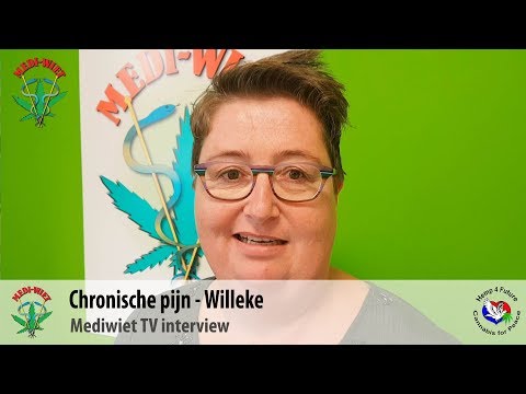 Chronische pijn, CBD en THC olie helpen - Mediwiet TV Willeke