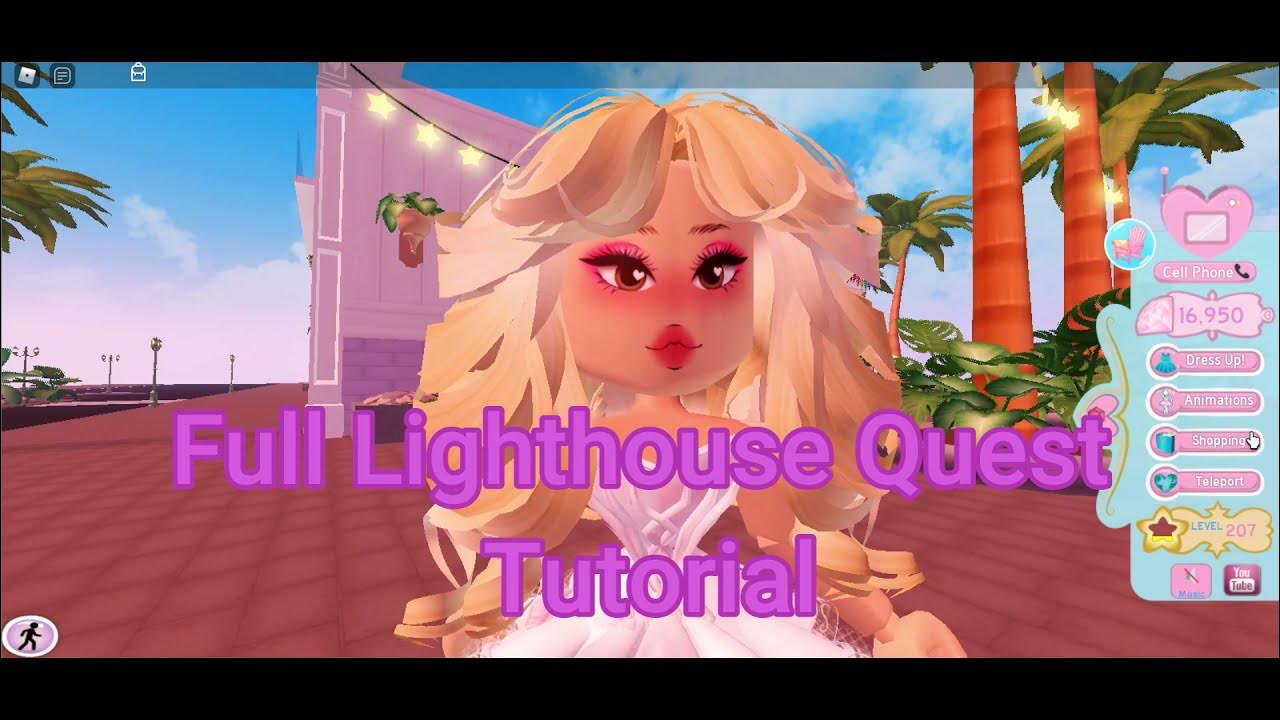 *EASY* HOW TO COMPLETE THE LIGHT HOUSE QUEST ROYALE HIGH WAVE 2!!!! + SECRET CODE ROYALE HIGH