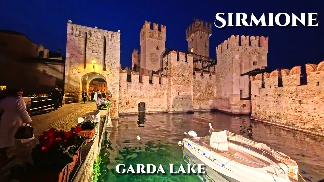 СИРМИОНЕ - Озеро Гарда - Прогулка по самому очаровательному озерному городку Италии