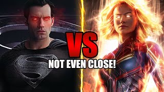 Why Superman VS Captain Marvel Isn't Even Close | MCU vs DCEU