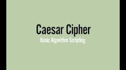 caesar Cipher technique [HINDI]