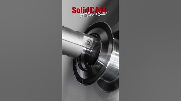 Machining of a Fishing Reel on a Mill-Turn with SolidCAM