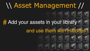 Asset Management - Add your inserts in your library and use them with Hardops - English