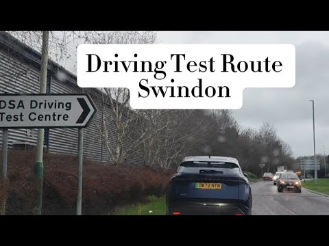 Lancing Driving Test Routes Driving Test Route Swindon UK | DVSA Practice 1 | Just Driving - YouTube