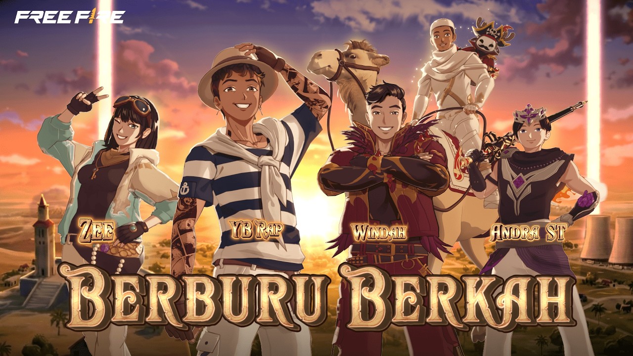 FREE FIRE Berburu Berkah Booyah Ramadhan ft. YBRAP, WINDAH, ANDRAST, ZEE
