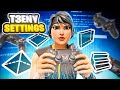 The BEST Controller Settings For Fortnite In 2026! | t3eny