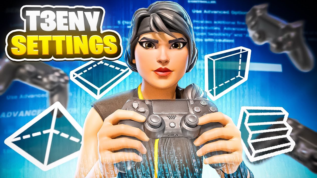 The BEST Controller Settings For Fortnite In 2026! | t3eny
