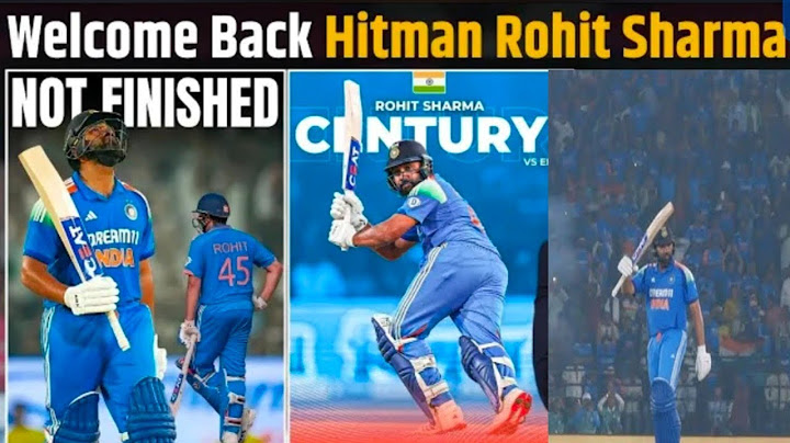 IND vs ENG: Rohit Sharma smashed 119 (90) with a SR of 132 in 2nd ODI ! Hitman is Back ❤️