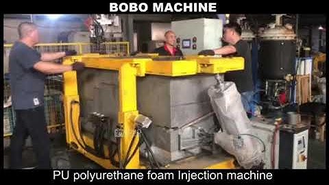 High pressure PU polyurethane foam Injection machine used for PU car bumper 01
