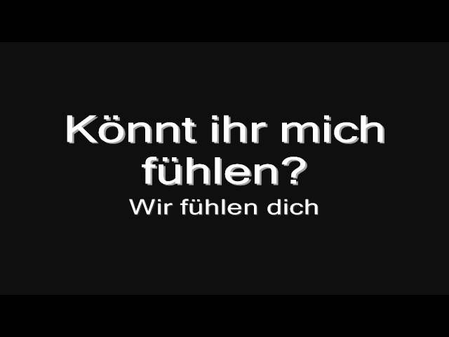 Rammstein - Ich Will (lyrics) HD class=