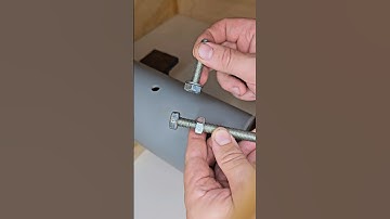 Must Remember This Trick! How to Install a Nut in a Hard-to-Reach Place