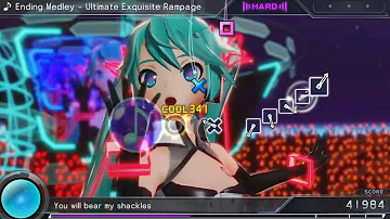 Hatsune Miku: Project DIVA X - "Ending Medley - Ultimate Exquisite Rampage" (HARD Perfect)