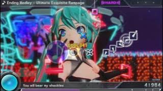 Hatsune Miku: Project DIVA X - 'Ending Medley - Ultimate Exquisite Rampage' (HARD Perfect)