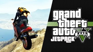 GTA 5 JETPACK MOD | FLY HIGH AS YOU CAN (GTA V PC MODS)