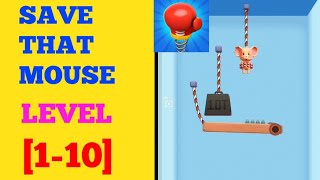Save That Mouse - Level 1 2 3 4 5 6 7 8 9 10 Solution or Walkthrough screenshot 2
