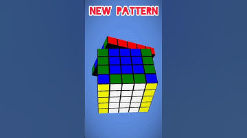 New Pattern On 5×5 Cube Part 1 #shorts