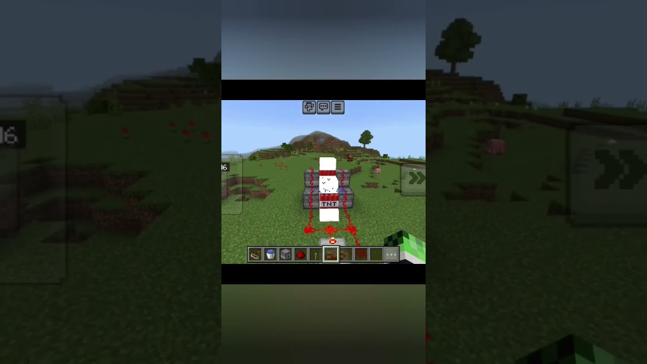 Minecraft Tnt Canon#minecraftshorts #minecraftbuildstutorial #minecraftpe credit -...