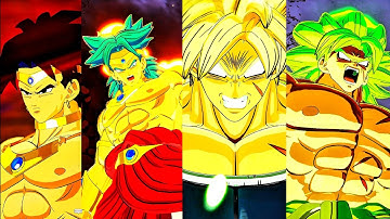 Broly All Forms And Transformations And Ultimate Attacks - DRAGON BALL: Sparking! ZERO