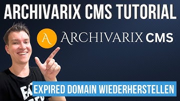 Archivarix CMS Tutorial: So Expired Domains wiederherstellen - Build in Public #47 (28.06.)